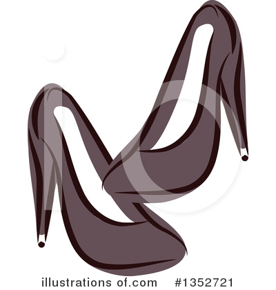 Royalty-Free (RF) High Heels Clipart Illustration by BNP Design Studio - Stock Sample #1352721