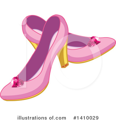 Royalty-Free (RF) High Heels Clipart Illustration by Pushkin - Stock Sample #1410029