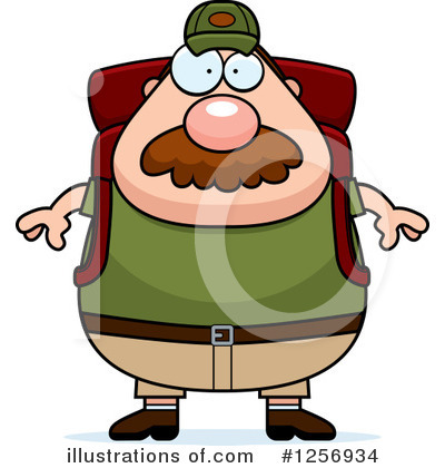 Hiker Clipart #1256934 by Cory Thoman