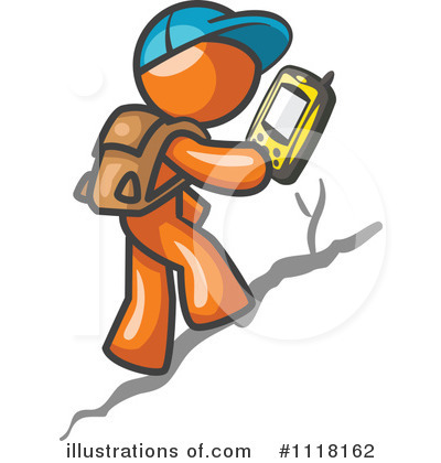Royalty-Free (RF) Hiking Clipart Illustration by Leo Blanchette - Stock Sample #1118162