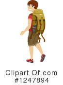 Hiking Clipart #1247894 by BNP Design Studio