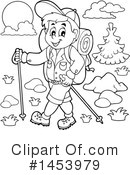 Hiking Clipart #1453979 by visekart