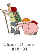 Hiking Clipart #16131 by djart