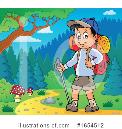 Hiking Clipart #1654512 by visekart