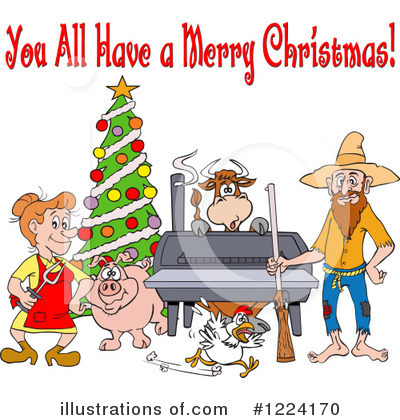 Christmas Clipart #1224170 by LaffToon