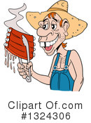 Hillbilly Clipart #1324306 by LaffToon