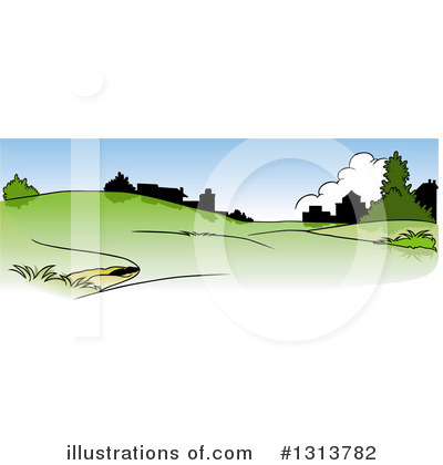 Royalty-Free (RF) Hills Clipart Illustration by dero - Stock Sample #1313782