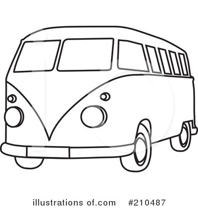 Volkswagen Van Clipart #210487 by Rosie Piter