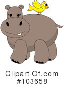 Hippo Clipart #103658 by Pams Clipart