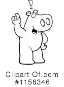 Hippo Clipart #1156346 by Cory Thoman