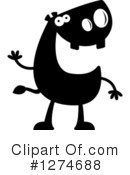 Hippo Clipart #1274688 by Cory Thoman