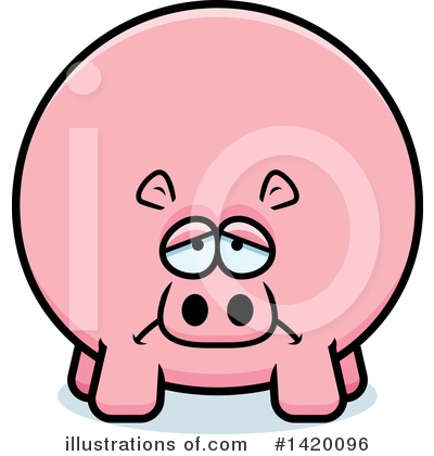 Royalty-Free (RF) Hippo Clipart Illustration by Cory Thoman - Stock Sample #1420096