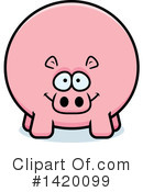 Hippo Clipart #1420099 by Cory Thoman