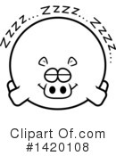 Hippo Clipart #1420108 by Cory Thoman