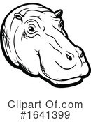 Hippo Clipart #1641399 by Vector Tradition SM