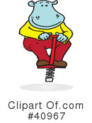 Hippo Clipart #40967 by Snowy
