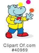 Hippo Clipart #40969 by Snowy