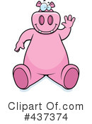 Hippo Clipart #437374 by Cory Thoman