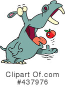Hippo Clipart #437976 by toonaday
