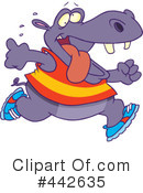 Hippo Clipart #442635 by toonaday
