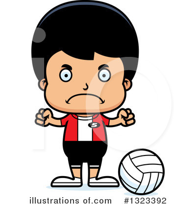 Royalty-Free (RF) Hispanic Boy Clipart Illustration by Cory Thoman - Stock Sample #1323392