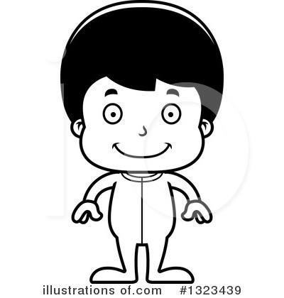 Royalty-Free (RF) Hispanic Boy Clipart Illustration by Cory Thoman - Stock Sample #1323439