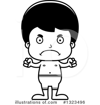 Royalty-Free (RF) Hispanic Boy Clipart Illustration by Cory Thoman - Stock Sample #1323496