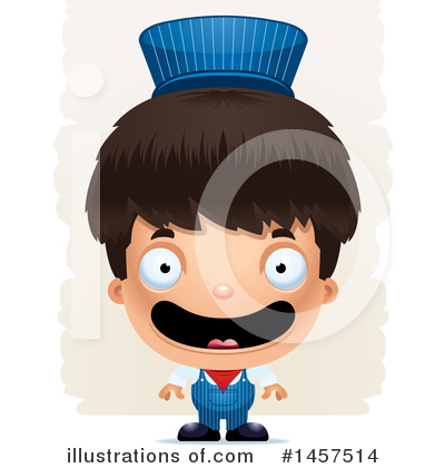 Train Engineer Clipart #1457514 by Cory Thoman