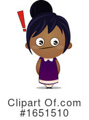 Hispanic Girl Clipart #1651510 by Morphart Creations