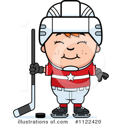 Royalty-Free (RF) Hockey Clipart Illustration by Cory Thoman - Stock Sample #1122420