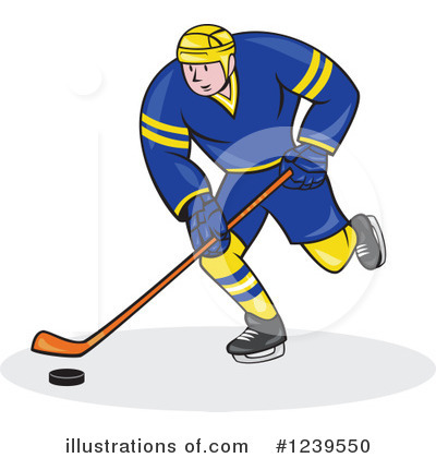 Ice Hockey Clipart #1239550 by patrimonio