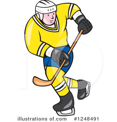 Ice Hockey Clipart #1248491 by patrimonio
