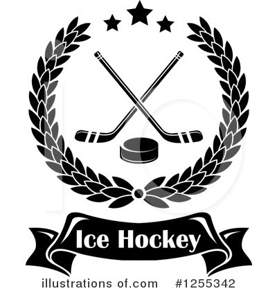 Royalty-Free (RF) Hockey Clipart Illustration by Vector Tradition SM - Stock Sample #1255342