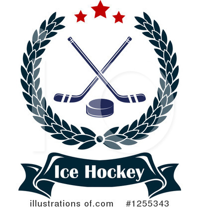 Royalty-Free (RF) Hockey Clipart Illustration by Vector Tradition SM - Stock Sample #1255343