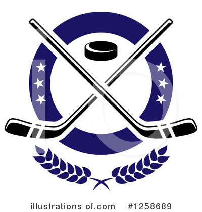 Hockey Puck Clipart #1258689 by Vector Tradition SM