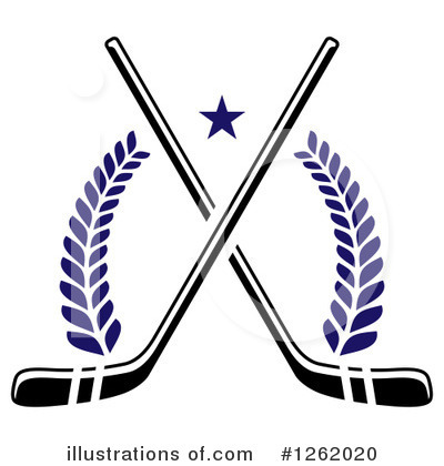 Royalty-Free (RF) Hockey Clipart Illustration by Vector Tradition SM - Stock Sample #1262020