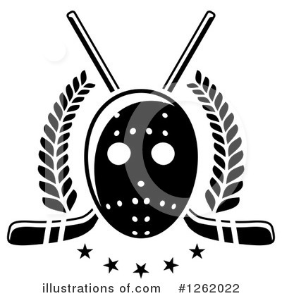 Royalty-Free (RF) Hockey Clipart Illustration by Vector Tradition SM - Stock Sample #1262022