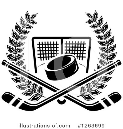 Royalty-Free (RF) Hockey Clipart Illustration by Vector Tradition SM - Stock Sample #1263699