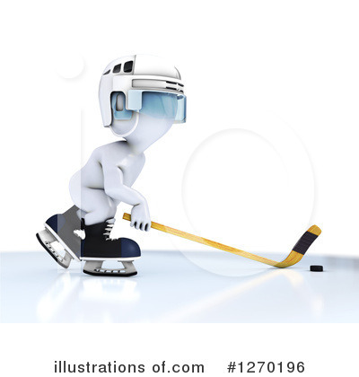 Ice Hockey Clipart #1270196 by KJ Pargeter