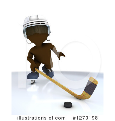 Ice Hockey Clipart #1270198 by KJ Pargeter