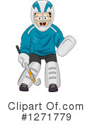Hockey Clipart #1271779 by BNP Design Studio