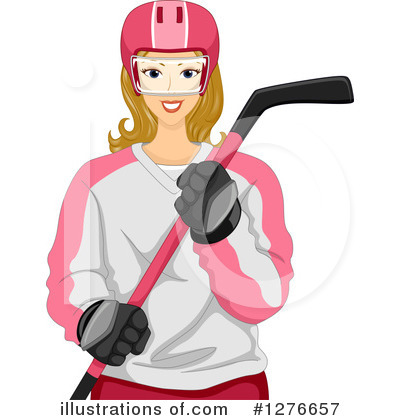Royalty-Free (RF) Hockey Clipart Illustration by BNP Design Studio - Stock Sample #1276657