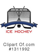Hockey Clipart #1311992 by Vector Tradition SM