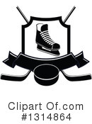 Hockey Clipart #1314864 by Vector Tradition SM