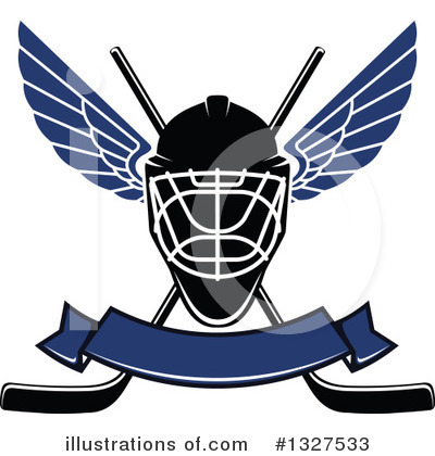 Royalty-Free (RF) Hockey Clipart Illustration by Vector Tradition SM - Stock Sample #1327533