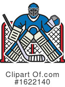 Hockey Clipart #1622140 by Vector Tradition SM