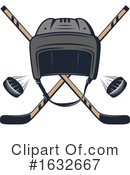Hockey Clipart #1632667 by Vector Tradition SM
