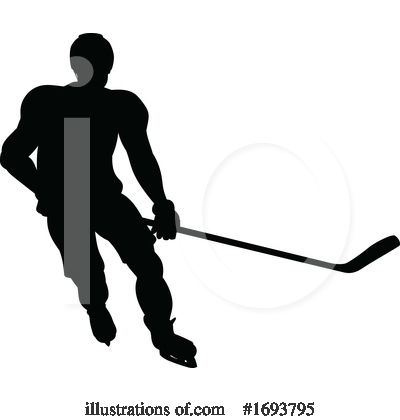 Royalty-Free (RF) Hockey Clipart Illustration by AtStockIllustration - Stock Sample #1693795
