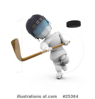Ice Hockey Clipart #25364 by KJ Pargeter