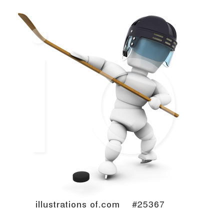 Ice Hockey Clipart #25367 by KJ Pargeter